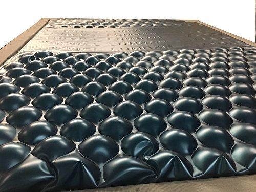 Strobel Organic Strobel Organic Aspen Complete Waterbed 5 Board Vinyl Upholstered Black Vinyl Queen