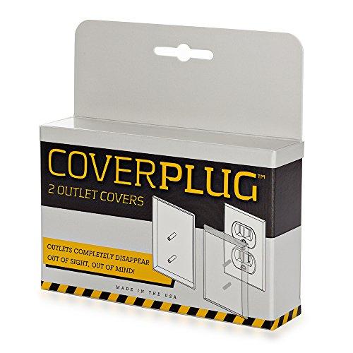 Coverplug The COVERPLUG 2-Pack Paintable Electrical Outlet Cover