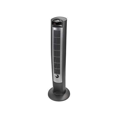 Lasko Lasko Oscillating Tower Fan, Quiet Fans with Remote, for Bedroom, Living Room, Office, Tower Fan with Remote, 3-Speed Timer, 42, Silver T42951