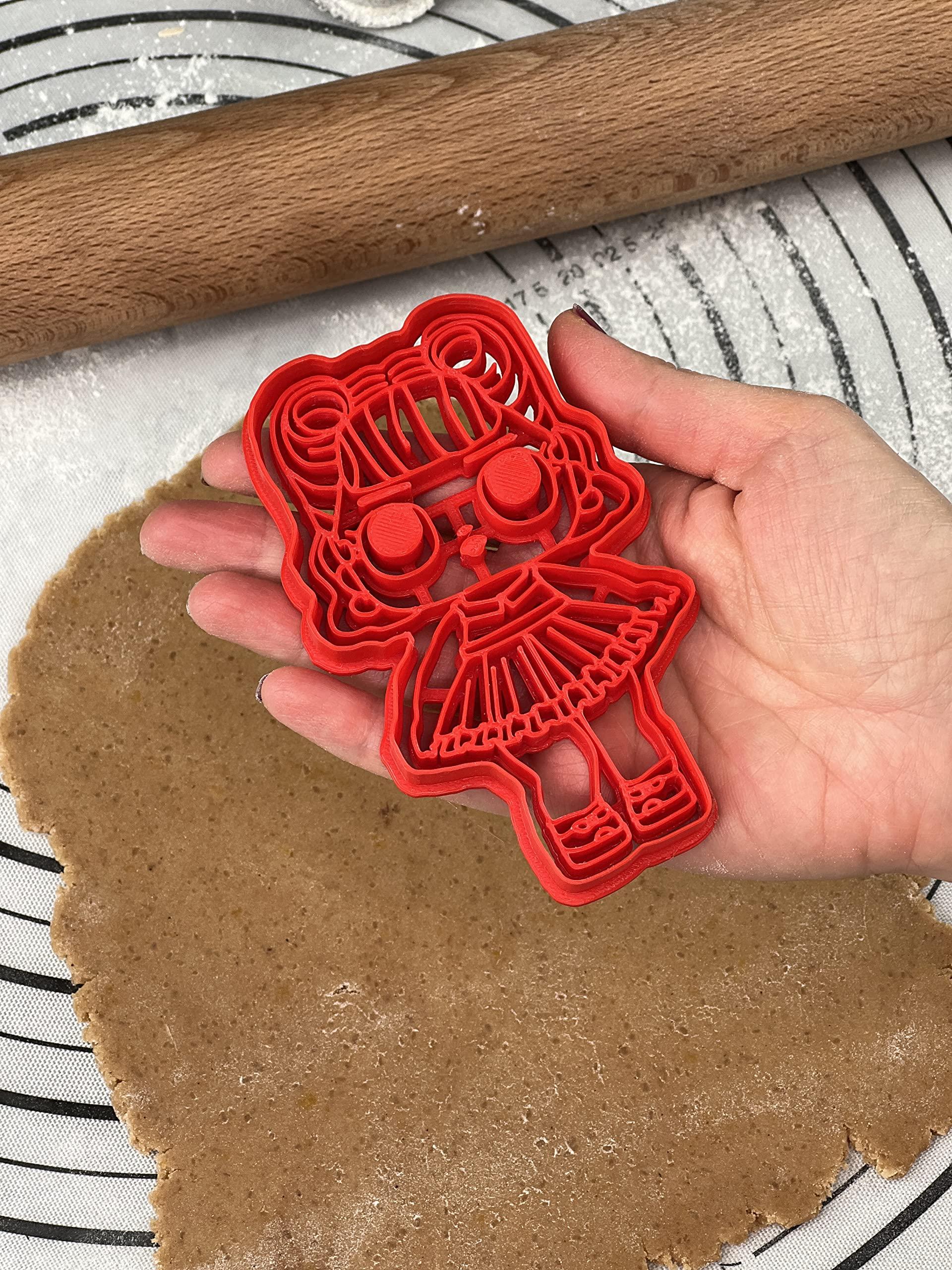 3D Kitchen Art L.O.L Surprise Doll Cookie Cutter and Mold LOL 5-Inch-Scale Produced by 3D Kitchen Art (Doll 5)
