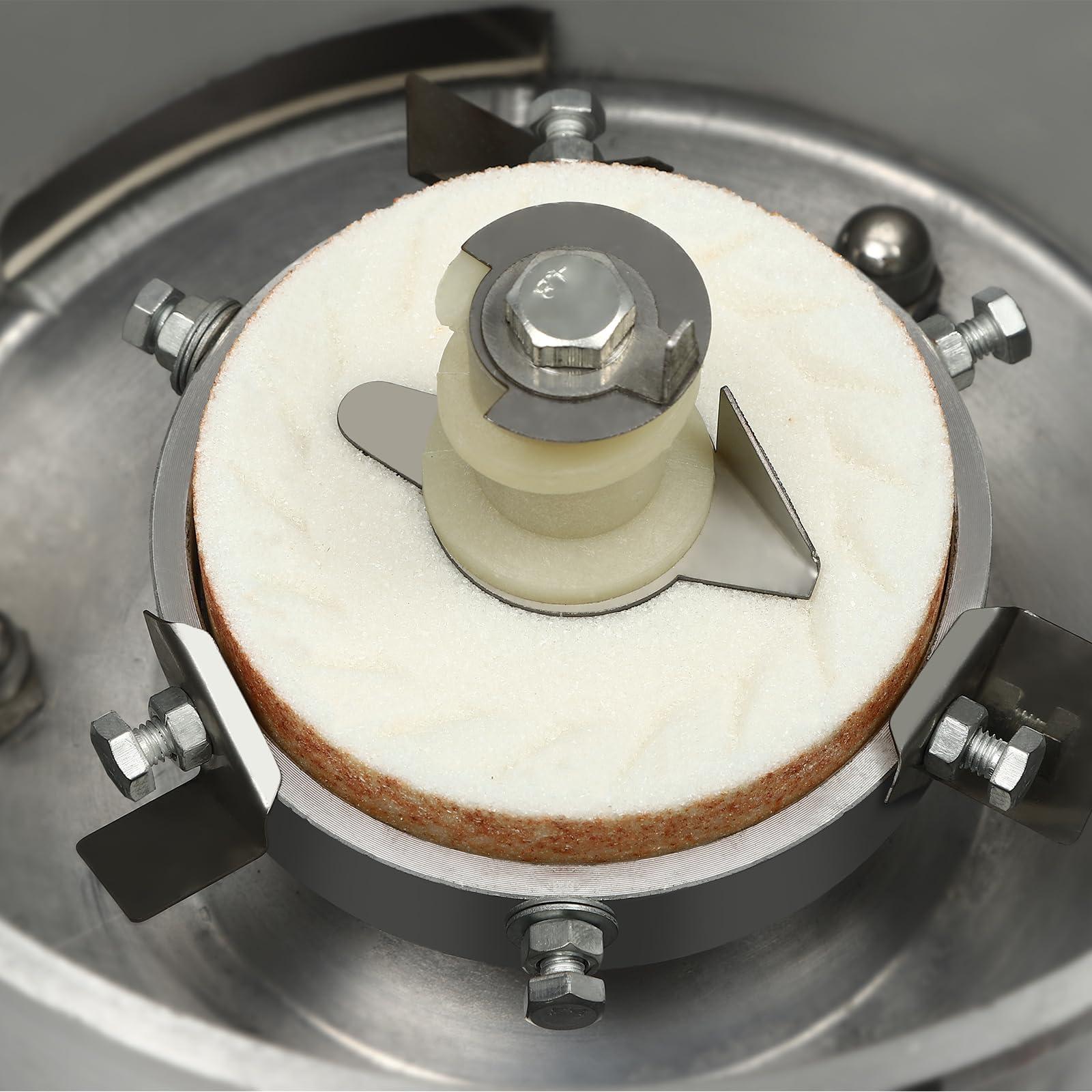 DYRABREST Peanut Butter Maker Machine, Nut Butter Machine, Electric Grain Grinder Peanut Butter Maker Sesame Sauce Grinder Home/Commercial for Groundnut, Almond, Cashew Nut and Sesame 110V 33lb/h 1100W