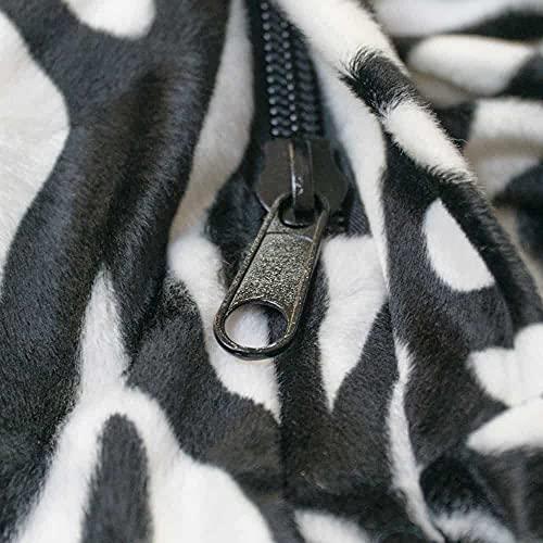 ULTIMATE SACK ULTIMATE SACK 5000 (5 ft.) Bean Bag Chair Cover in multiple colors: Cover ONLY. (5000, Zebra Fur)