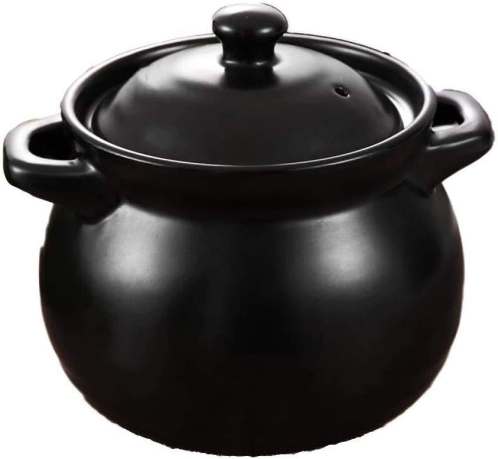 HEHE Casserole Cookware - Earthen Pot - Small Pot, Heat Resistant, Good Heat Preservation Effect, Safe Packaging, Durable