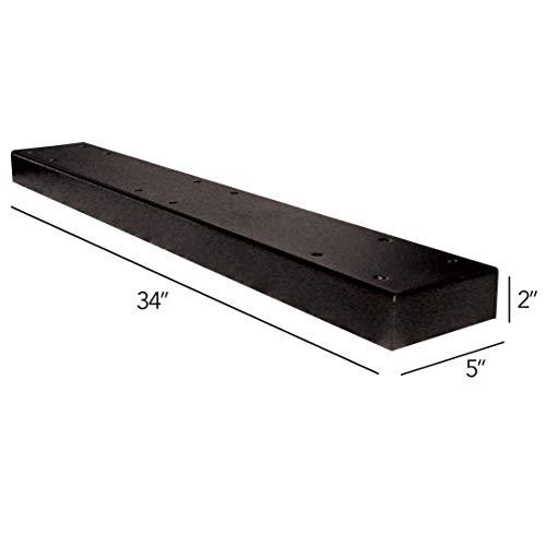 Mail Boss Mail Boss 7140 Box Spreader Bar for Three-Mailbox Applications, 3, Black