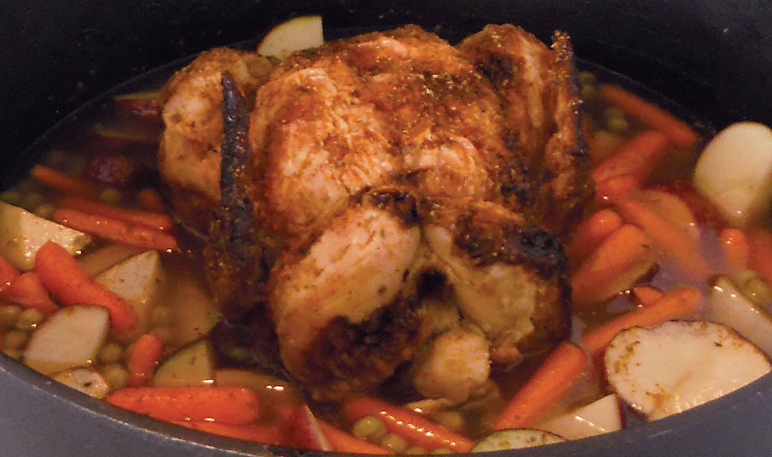 King Kooker 12 Qt. Seasoned Cast Iron Dutch Oven with Cast Iron Lid,Black