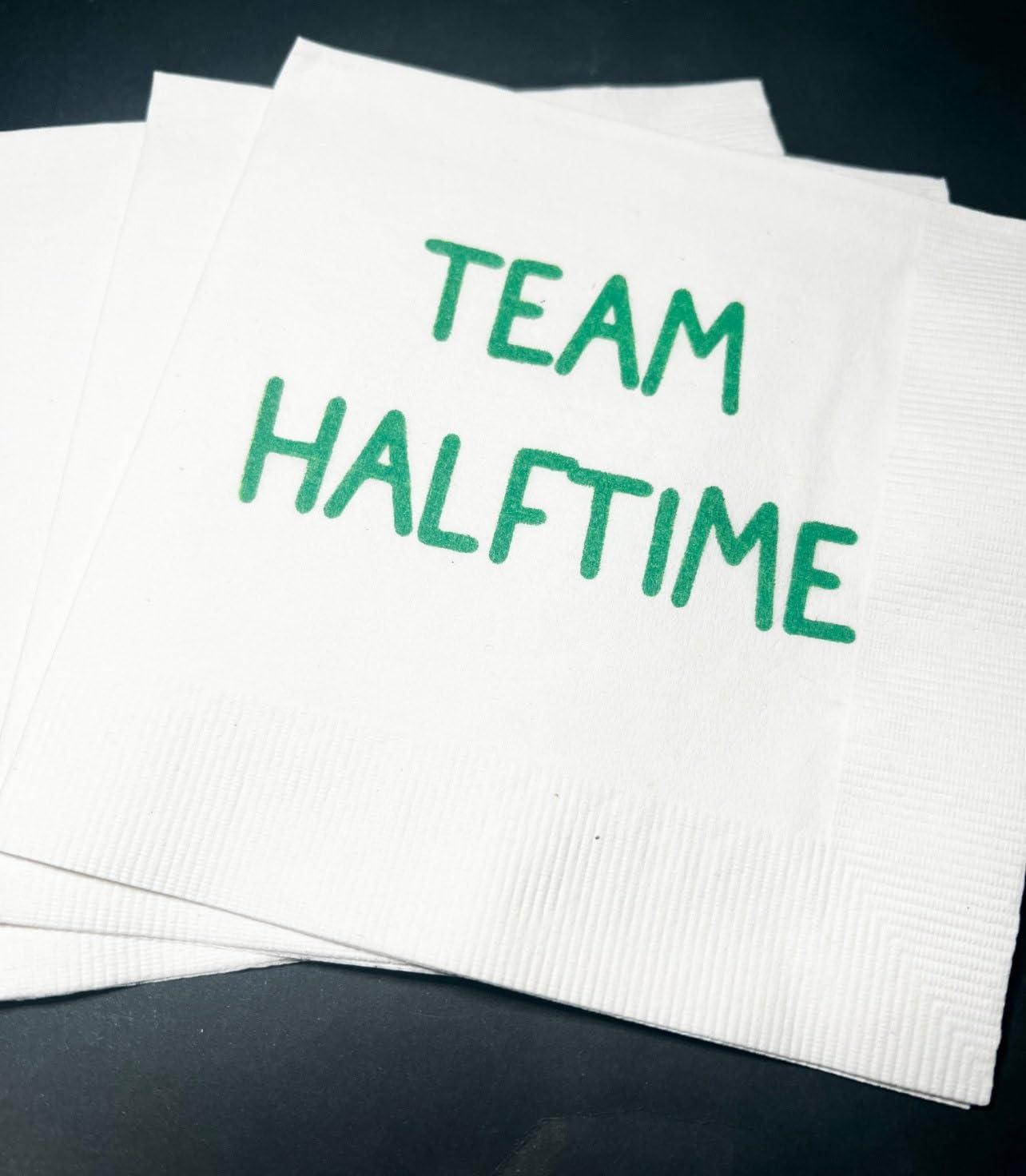 Generic Football Party, Funny Super Football Game - Dinner Napkins - Set of 25