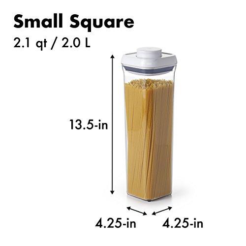 OXO OXO Good Grips 10-Piece Airtight Food Storage POP Container Value Set, Standard Packaging,White,10 Piece