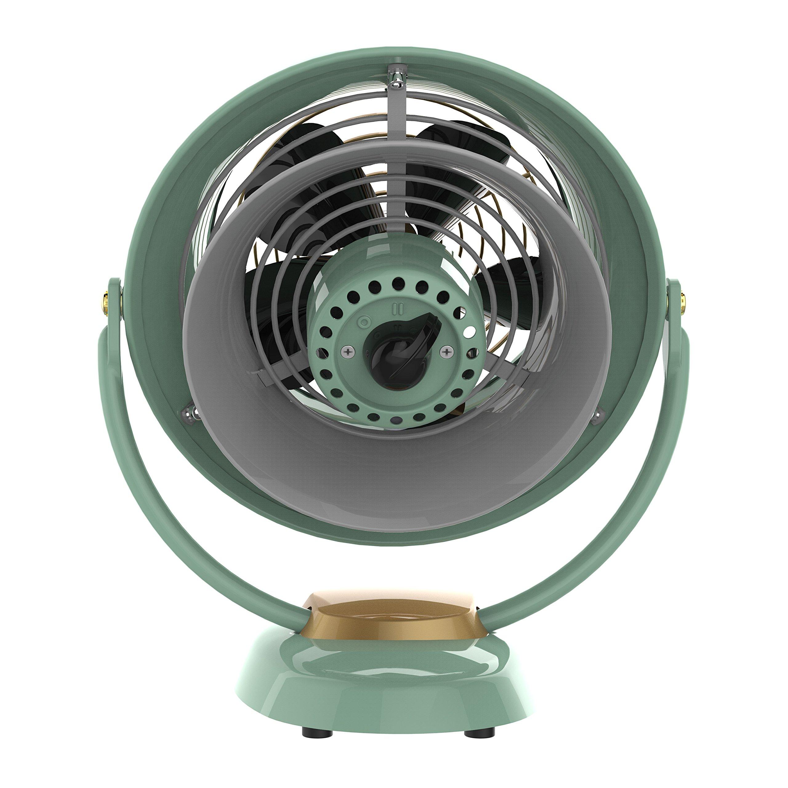 Vornado Vornado VFAN Jr. Vintage Air Circulator Fan, Green