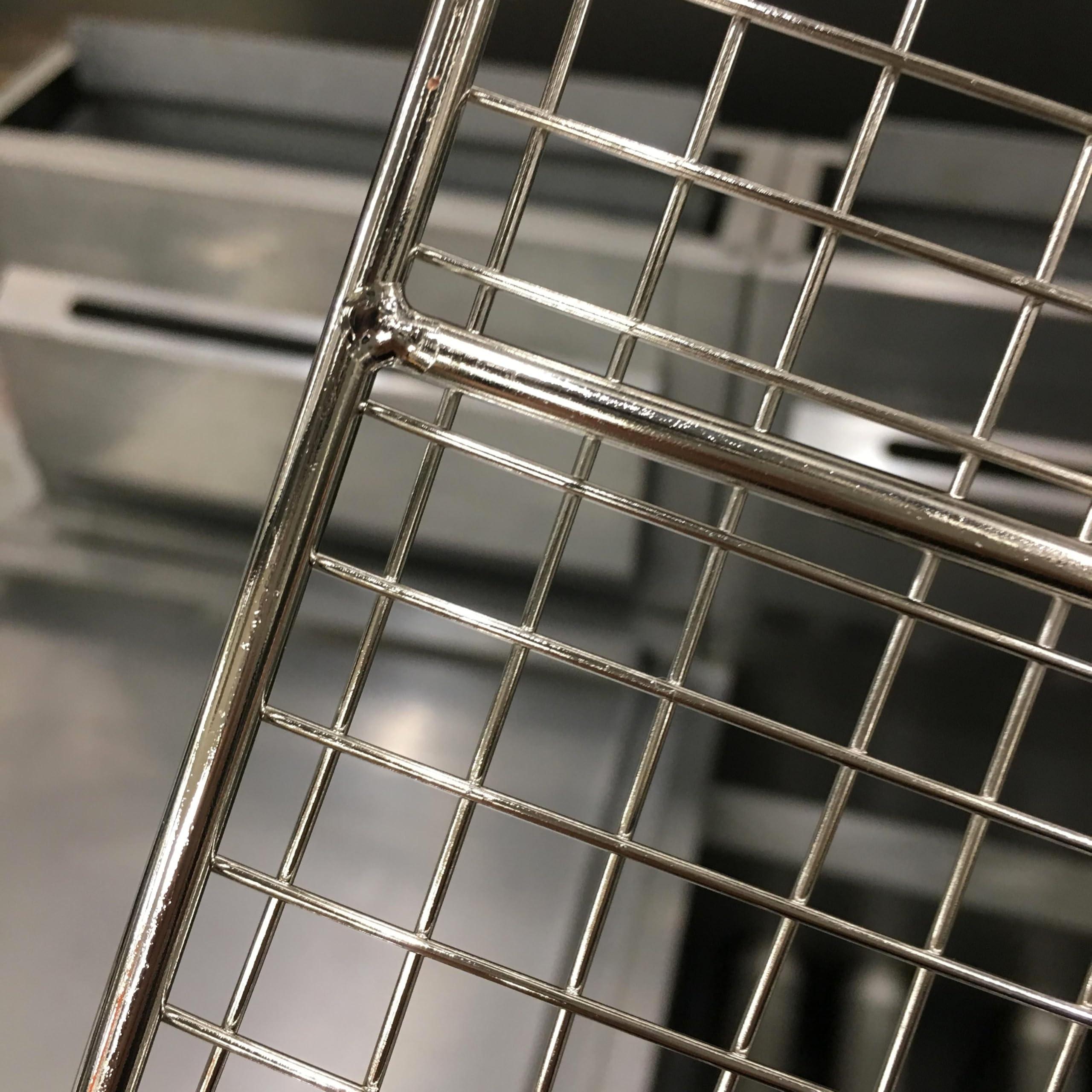 GEEX DEPOT Deep Fryer Screen 13-1/2 by 13-1/2-Inch, Replaces Pitco Fryer Crumb Screen Stainless Steel Deep Fryer Accessories, Fryer Grate(Pack of 3) (13 1/2\" x 13 1/2\")