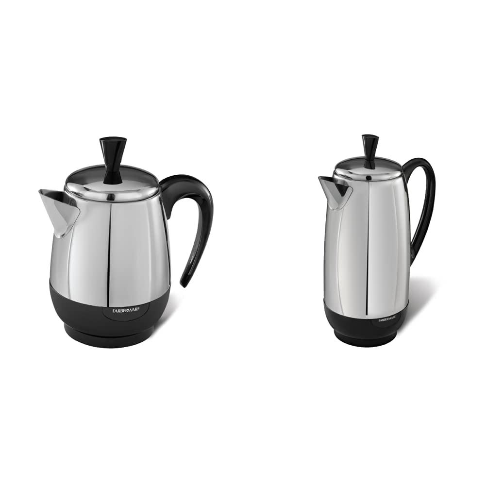Farberware Farberware Stainless Steel Electric Percolators (2-4 Cup) and (12 Cup)