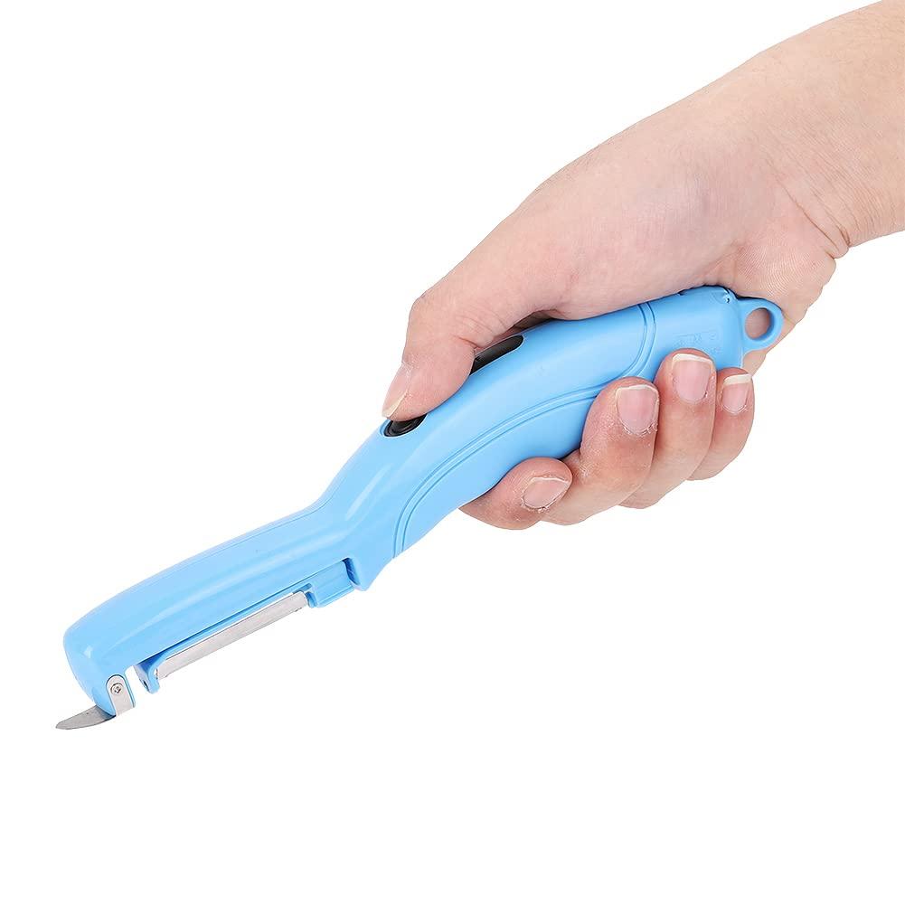 Gsycle Electric Potato Peeler, Carrot Peeler Automatic Peeler Cucumber Peeler Potato Piller,Electric Vegetable Peeler Mango Peeler for Home(Blue)