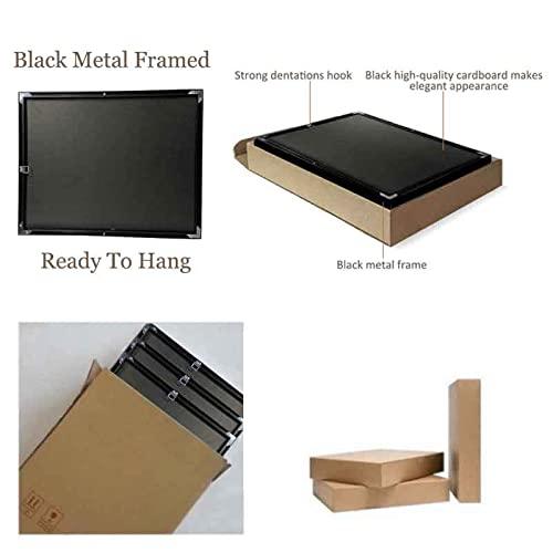 Uxjam Uxjam Lamentations 3 23 Wall Art His Mercies Are New Every Morning Scripture Poster Baptism Gift Canvas Wall Art For Home Office Framed Ready to Hang 16\"x20\"