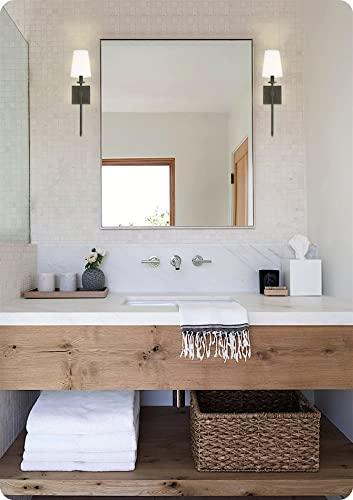 Kira Home Kira Home Torche 20" Wall Sconce/Wall Light + Linen Shade, Oil-Rubbed Bronze Finish