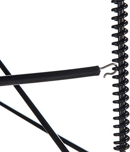 Carlisle Paddles San Jamar Wireworks Cup and Lid Dispenser Fits 8 - 44 Oz. Cups, 3 Tiers with Suction Cup Feet for Restaurants, Fast Food, And Kitchens, Plastic, 8.25 X 20.5 X 22.5 Inches, Black