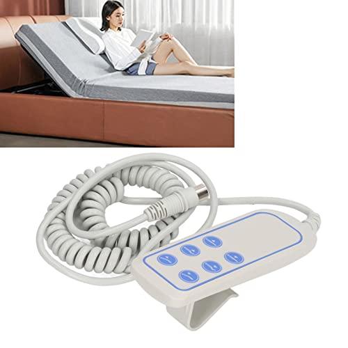 Qiilu 8 Pin Bed Controller 8 Pin Chair Remote PVC Lifting Bed Controller Electric PVC Ip66 Wear Chair Hand Control for Hospital