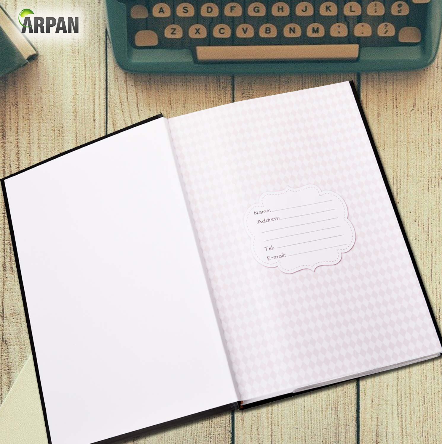 ARPAN ARPAN Large Memo Slip in Bookbound Photo Album for 300 6x4\'\' Photos (Black)