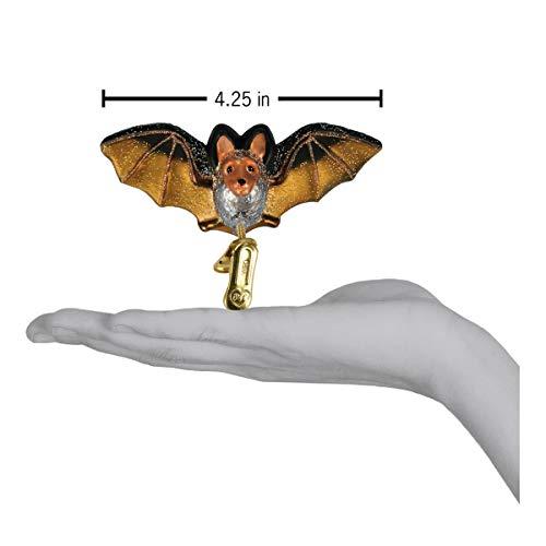 Old World Christmas Old World Christmas Ornaments Clip-On Bat Glass Blown Ornaments for Christmas Tree
