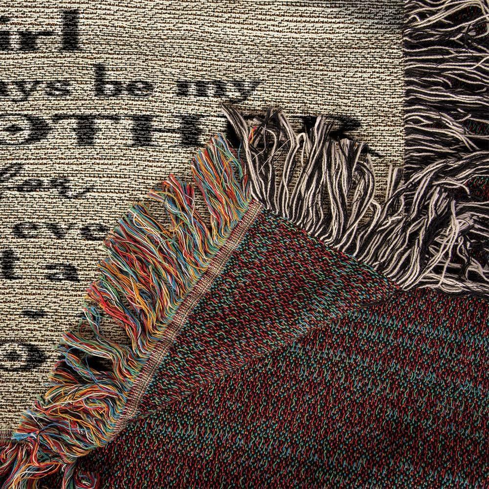 IVY MODA IVY MODA Dear Mom Blanket from Son - Mothers Day Blanket from Daughter, Daughter in Law Blankets, Softball Blankets and Throws, Matching Couples Stuff, Regalo para El Da De Las Madres