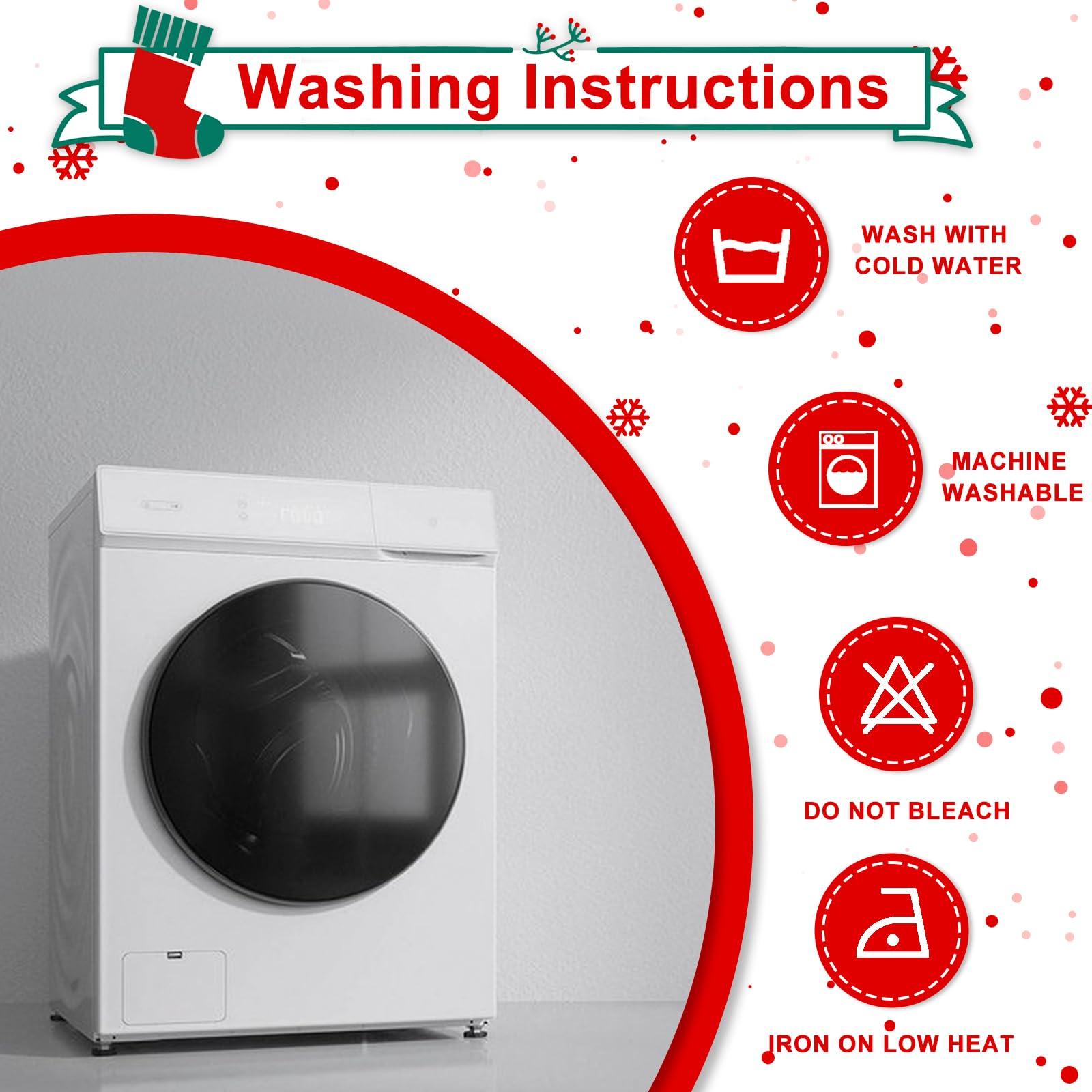 Hiasan Hiasan 2 Pieces Red Tablecloth Rectangle - Wateproof and Spillproof Kitchen Christmas Washable Polyester Table Cloth for Dining Room, 60 x 102 Inch