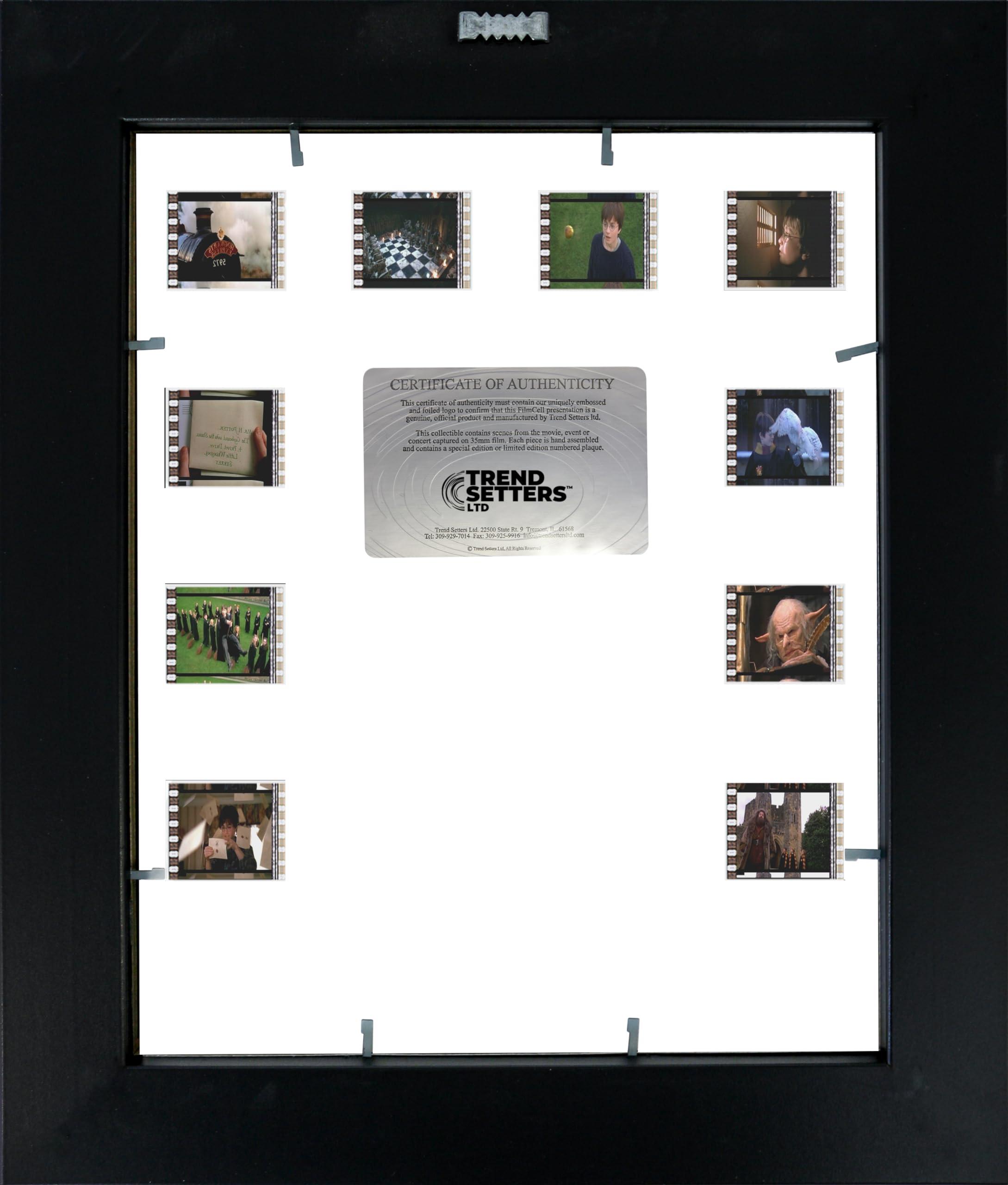 FILMCELLS Harry Potter and the Sorcerer\'s Stone - FilmCells 11 x 13 Mini Montage Presentation - Limited Edition Officially Licensed Collectible