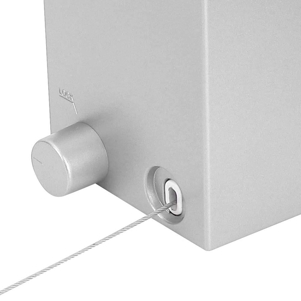 HEEPDD Retractable Clothesline, 20 Kg Load Bearing Stainless Steel Indoor Outdoor Clothes Line Heavy Duty Clothes Drying Laundry Line Laundry Clothesline for Indoor and Outdoor