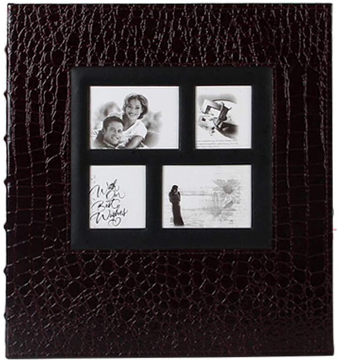 BMAES BMAES 4X6 Leather Photo Albums 400 Large-Capacity Family Wedding Travel Commemorative Photo Albums