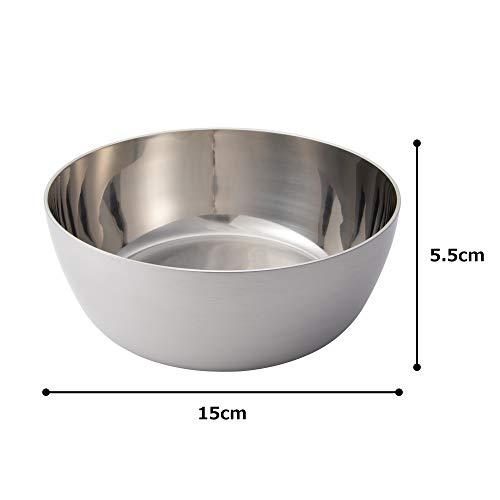 (Endo Shoji) Endoshoji AYT07015 Professional Super Denge, Yatoko Pot, 5.9 inches (15 cm), Stainless Steel Pot for Induction Cookers, 3 Layer Clad Material, Made in Japan