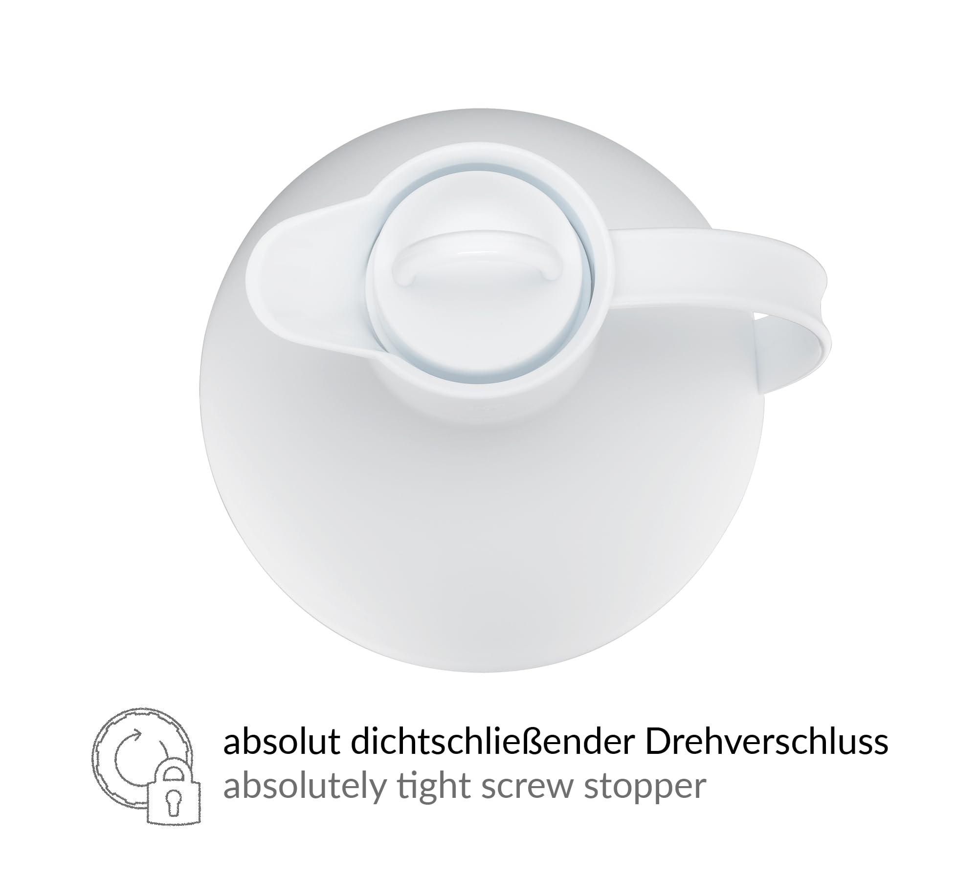 Alfi alfi Kugel Insulated jug, 0,94 Liter, White Covered