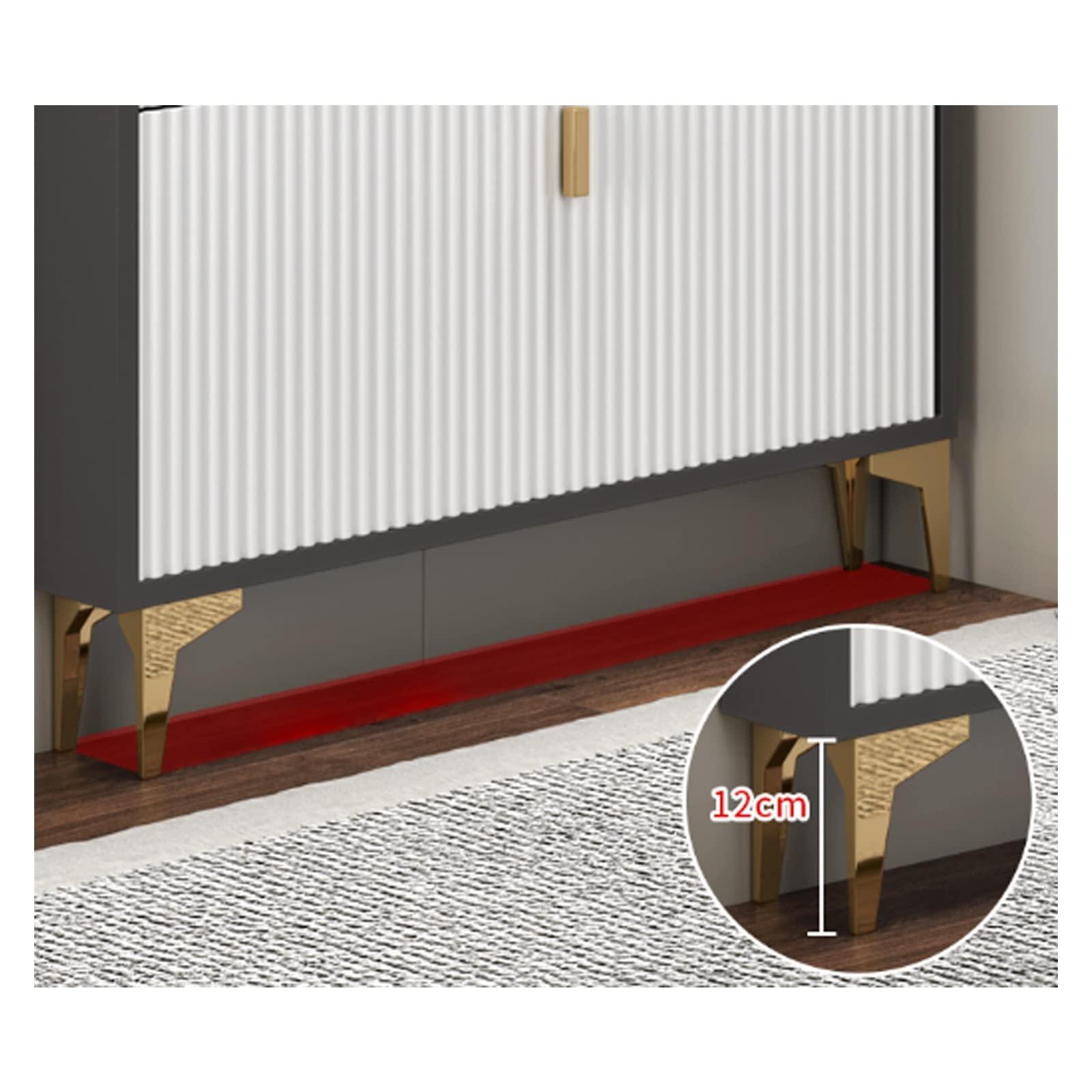 GRFIT GRFIT Shoe Cabinets Shoe Cabinet Ultra-Thin Tipping Bucket Light Luxury Simple Modern Clothes and hat one Cabinet Entry Hall Cabinet for Entryway (Size : 80 * 24 * 210cm)