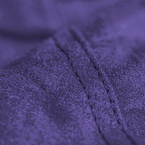 Chill Sack Chill Sack Bean Bag Chair: Giant 4' Memory Foam Furniture Bean Bag - Big Sofa with Soft Micro Fiber Cover - Purple