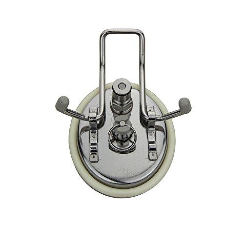 UP100® UP100® Carbonation Corny Beer Keg Lid Cornelius Style in-Built Pin/Ball Lock Gas Disconnect Homebrew Kegging