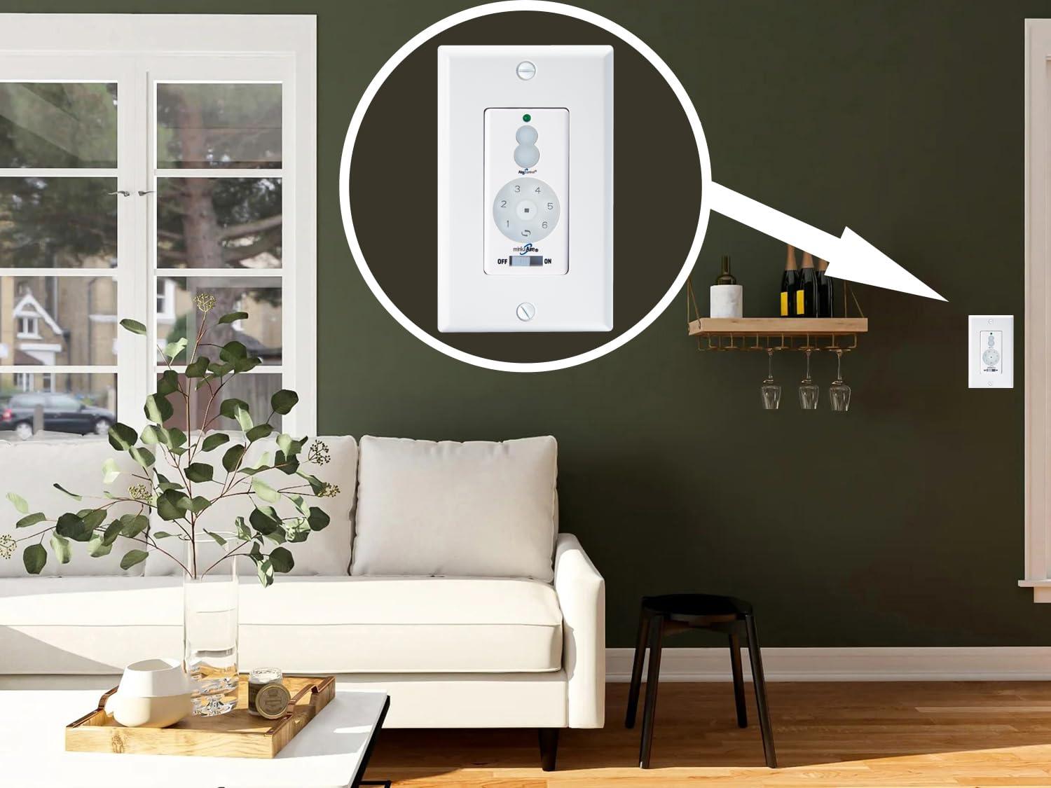 Minka Lavery Minka Aire WC600 DC Wall Control or Remote w/Full Function, White