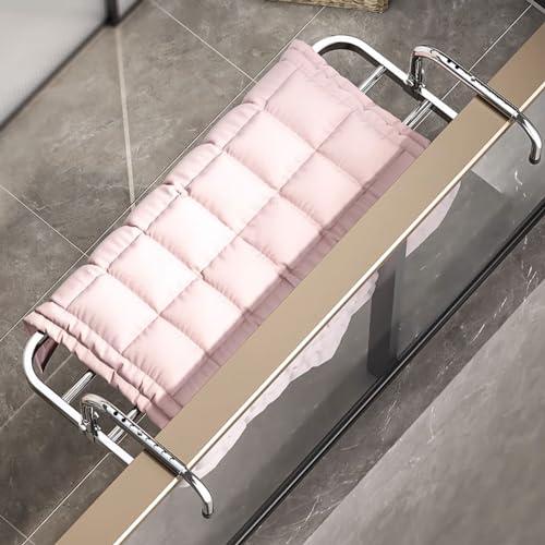 HomeLoft Basics Hanging Clothes Drying Rack Stainless Steel Laundry Rack for Balcony Railings Windowsill Radiator Airer Portable Telescopic Towel Rack for Indoor and Outdoor