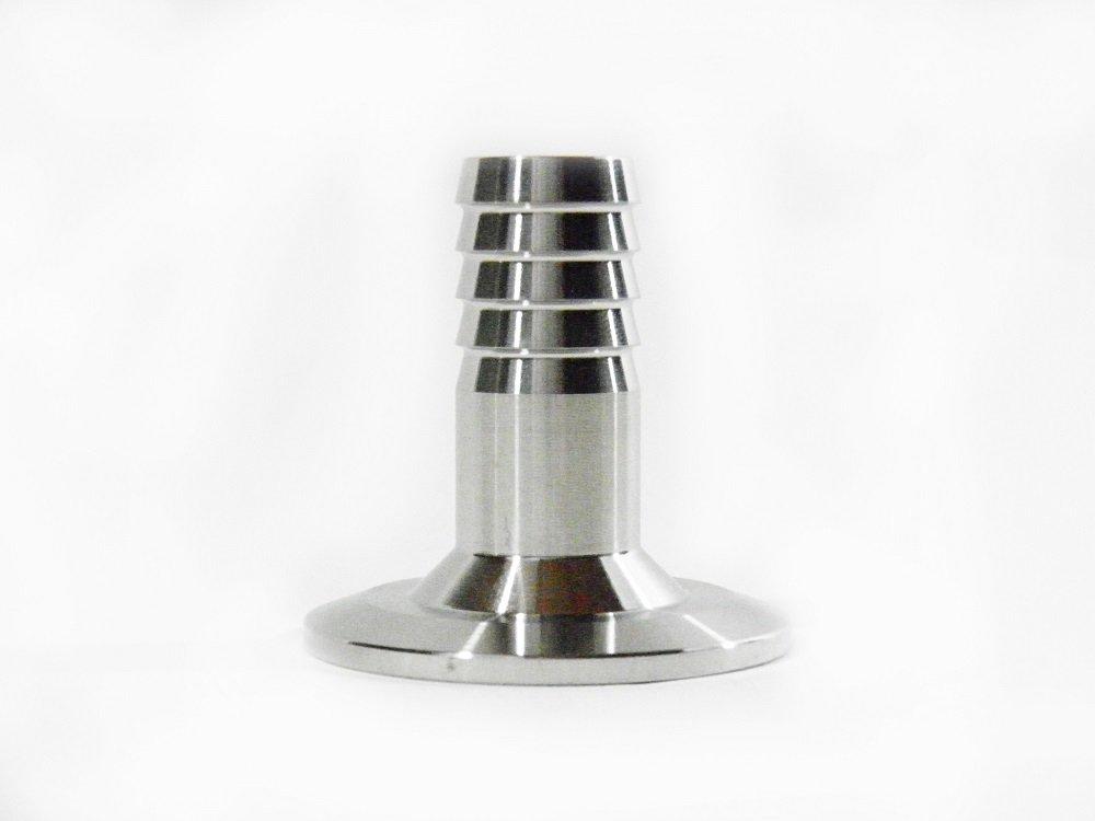 Affordable Distillery Equipment Moonshine Stills 1.5" Tri Clamp to 3/4" Hose Barb Adapter