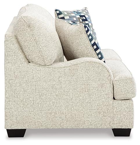 Signature Design by Ashley Signature Design by Ashley Valerano Casual Loveseat for Living Room, Beige
