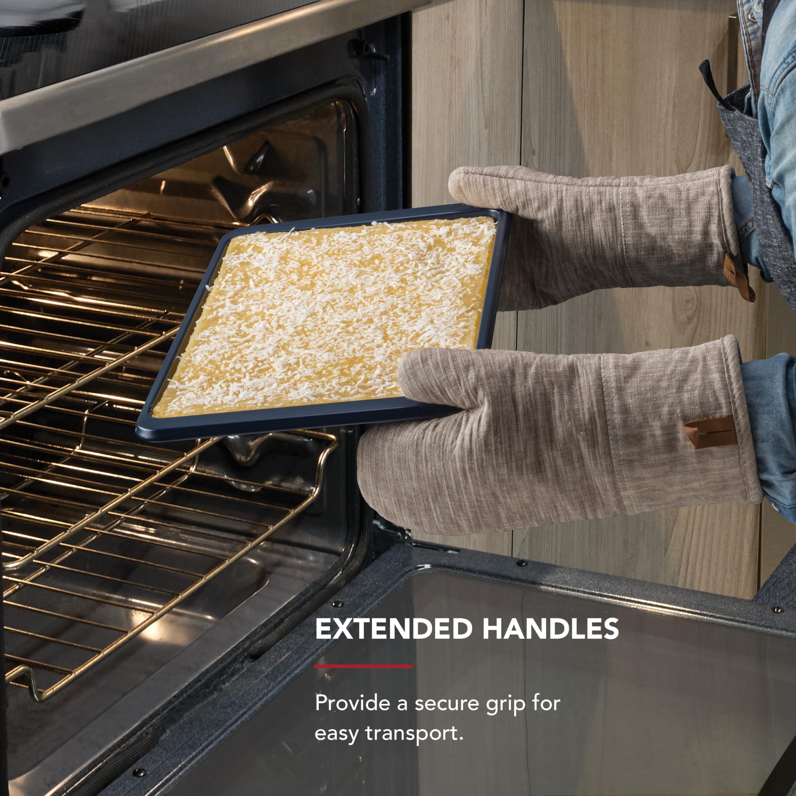 KitchenAid KitchenAid 10x15in Nonstick Aluminized Steel Baking Sheet, Ink Blue