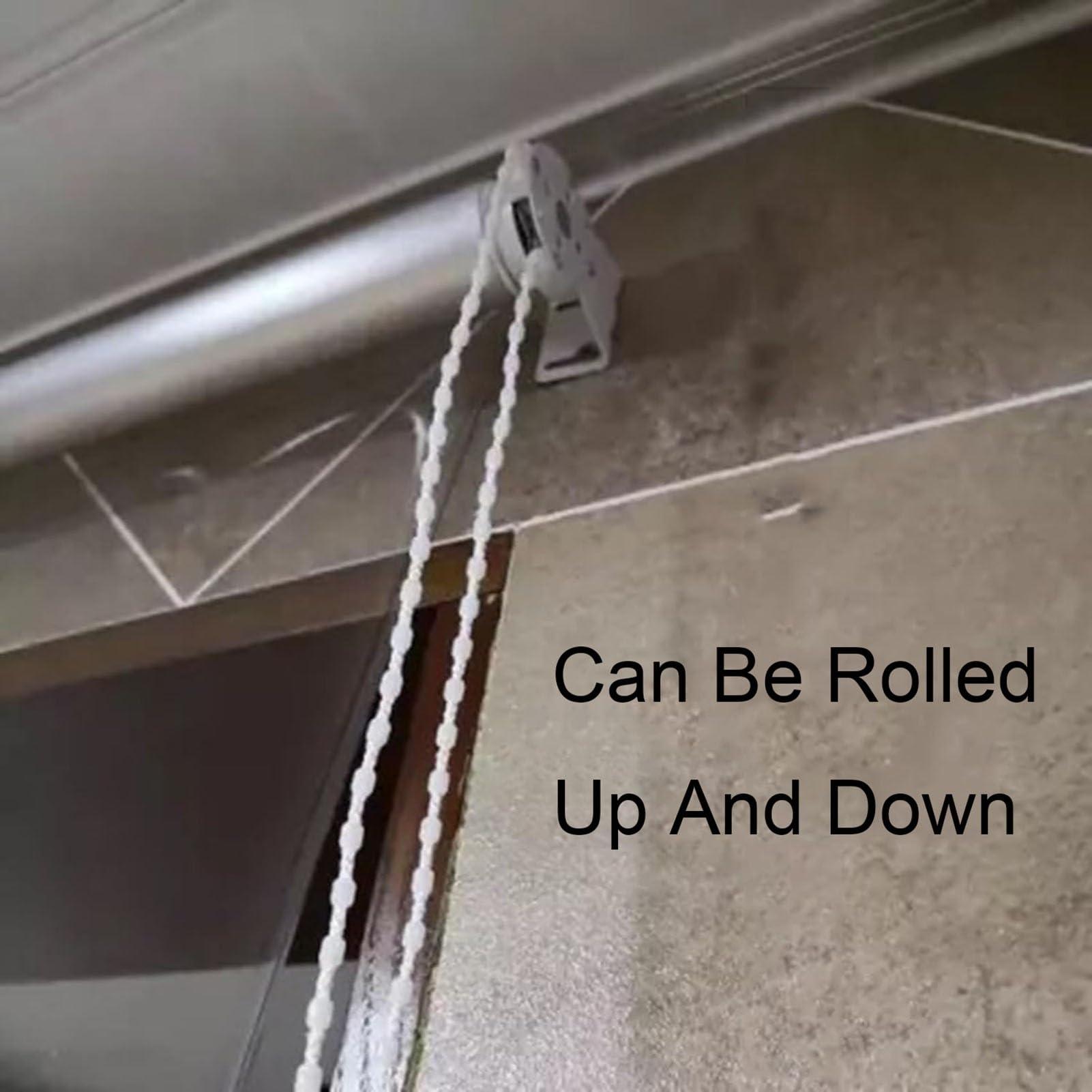 HOFSSI Outdoor Clear Pvc Roller Blinds, Transparent Waterproof Roll Up Blinds, Rainproof Window Roller Shades, Plastic Windproof Curtains for Gazebo/patio/pergola Home Office Window Balcony ( Size : 70x120cm