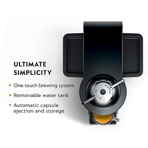 Nespresso Nespresso Vertuo Coffee and Espresso Machine by De'Longhi, Piano Black