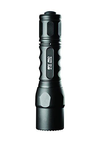 SureFire SureFire 6PX Pro Dual-Output LED Flashlight with anodizded aluminum body, Black