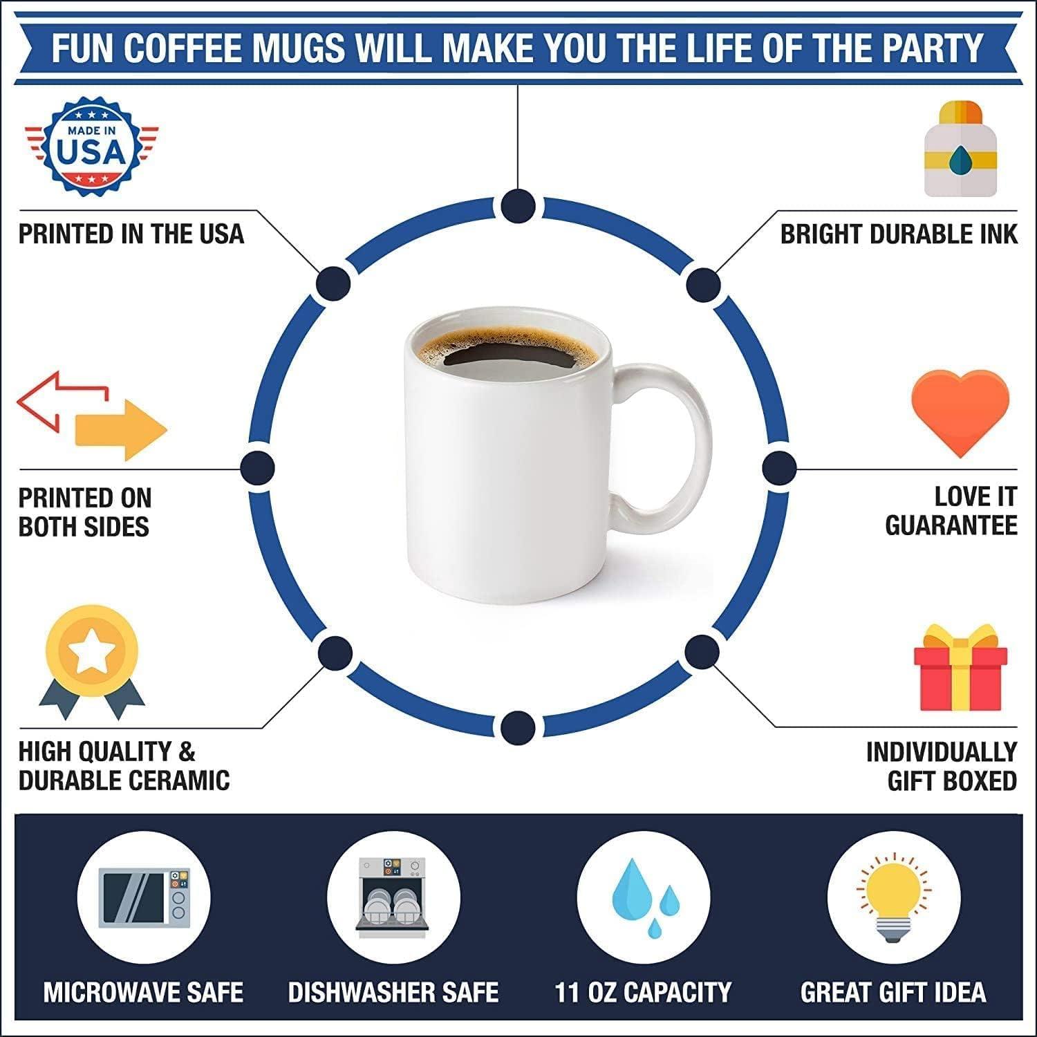 Dalatso Personalized Retirement Mug, Custom Name Coffee Mug, Custom Mugs For Mom Grandma Coworker Friends, Happy Retirement Gifts For Women, Retired Gift Idea Retired Grandparent, Coworker Gifts for Her