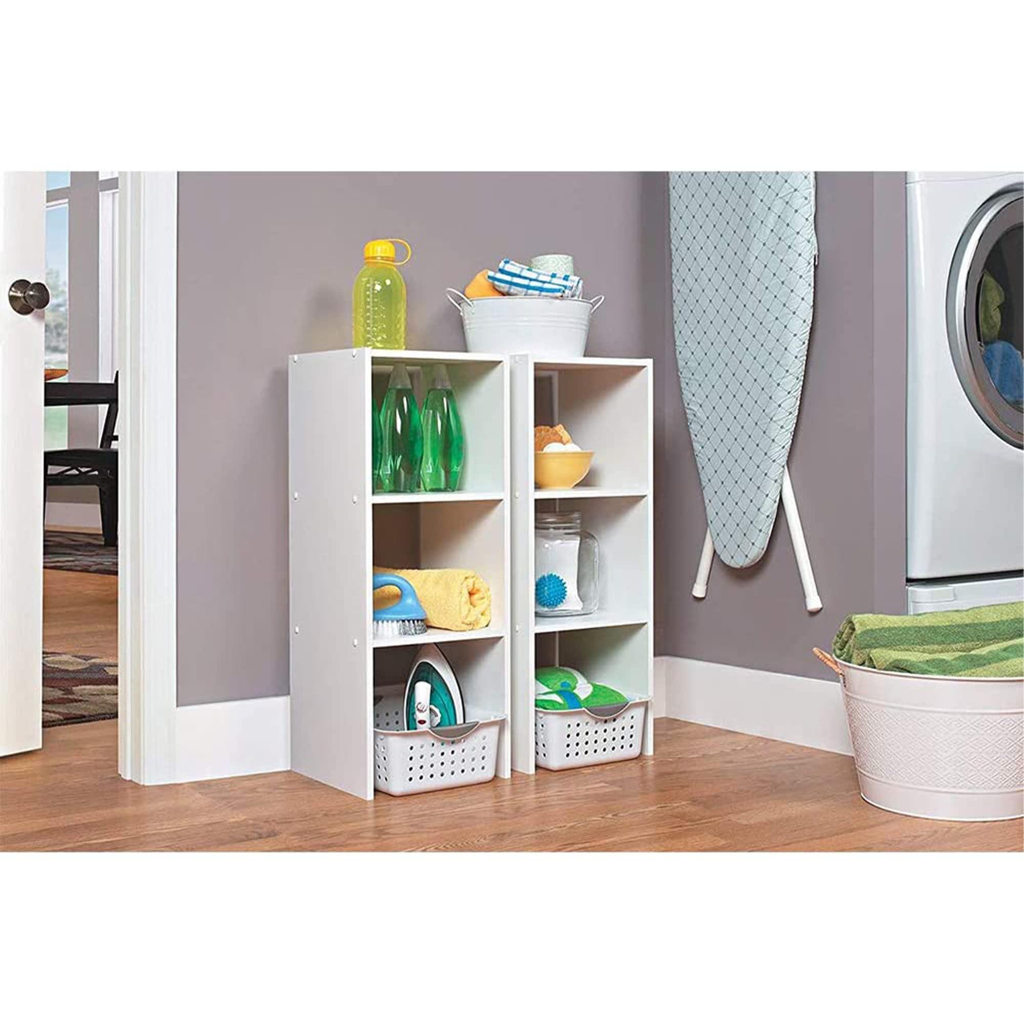 ClosetMaid ClosetMaid Vertical Cube Organizer, White (3 Pack)