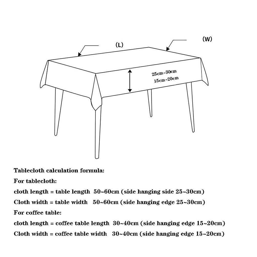 ZJYWMM ZJYWMM Oval Plastic Tablecloth Vinyl Oilcloth Waterproof PVC Wipeable Spillproof Peva Heavy Duty Table Cloth Cover for Dinning Table Decoration