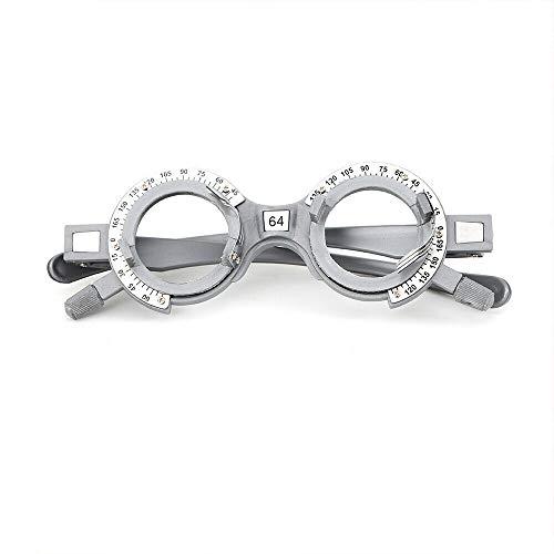 WUPYI WUPYI 104pcs Optometry Box Trial Lens Case Set,Eye Protection Accessories Optical Trial Lens Set Metal Rim + 1 Pc Trial Frame+Aluminium Case