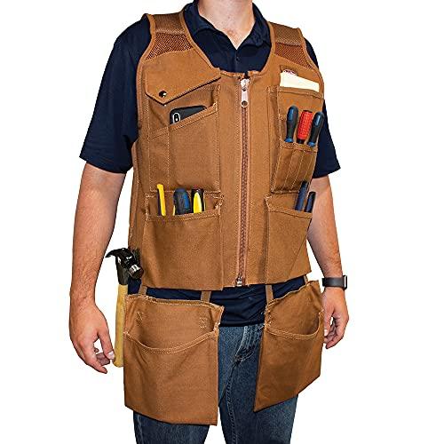 Bucket Boss Bucket Boss - Canvas SuperVest - L/XL, Aprons & Vests (80450)