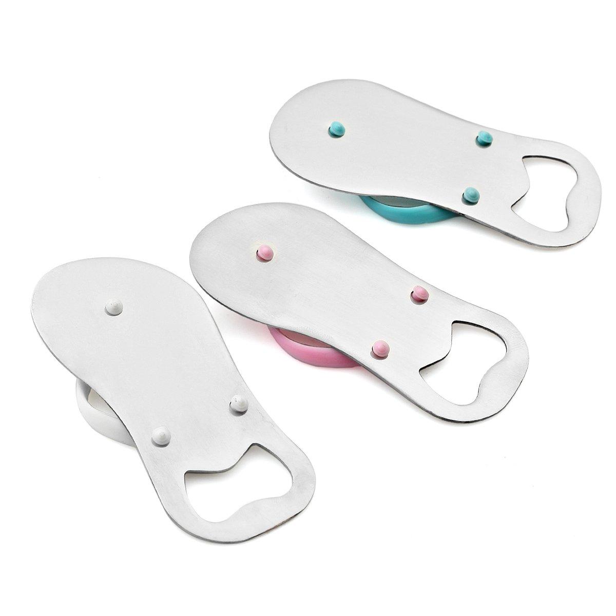 KateMelon KateMelon Wedding Favors Personalized Pop the Top Flip-Flop Bottle Opener (200, Pink)