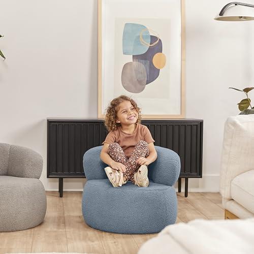 ECR4Kids ECR4Kids Sophie Accent Chair, Kids Furniture, Peacock Blue