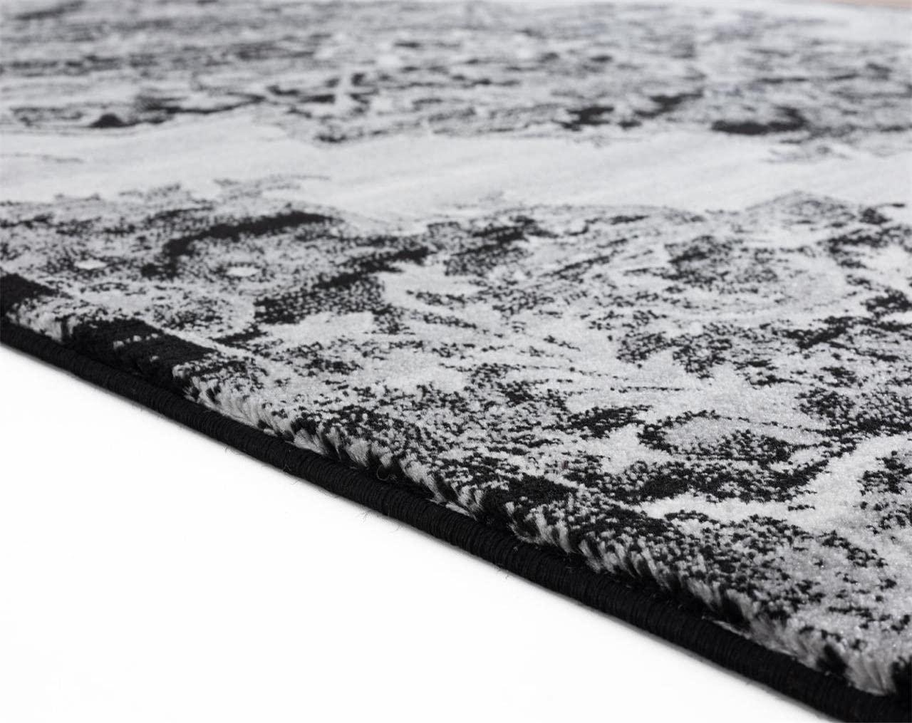 LUXE WEAVERS LUXE WEAVERS Magnolia Oriental Gray 5x7 Area Rug