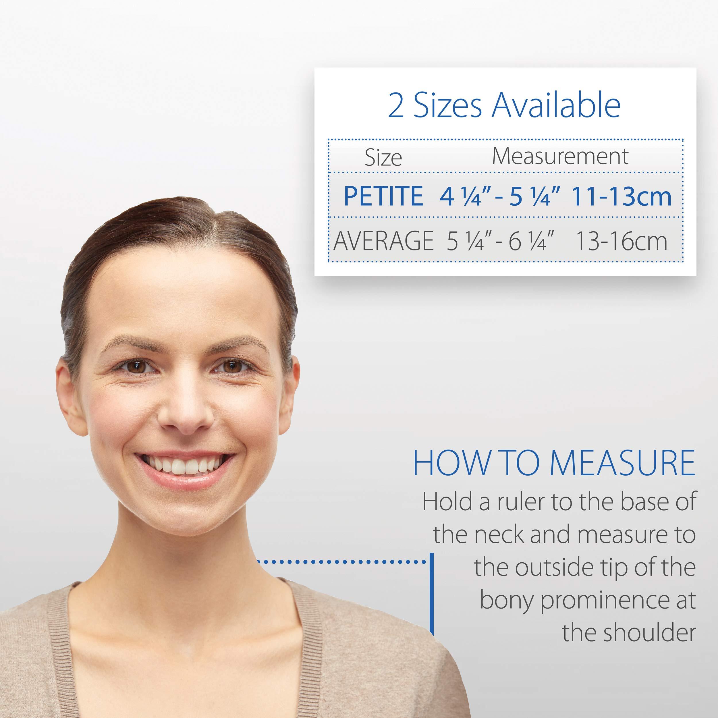 Therapeutica Therapeutica Travel Pillow, Firm Orthopedic Support, Average