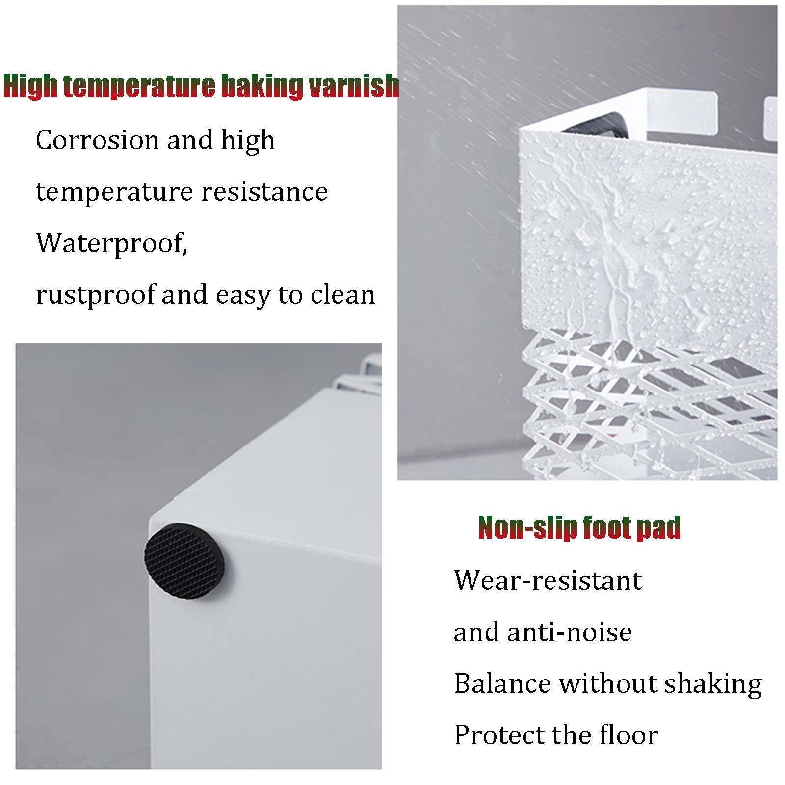 Umbrella Racks Umbrella Racks WXYZ Umbrella Stand for Home Hotel Lobby, Can Store 20 Umbrellas, with Independent Drip Tray, 30x15x50cm (Color : White)