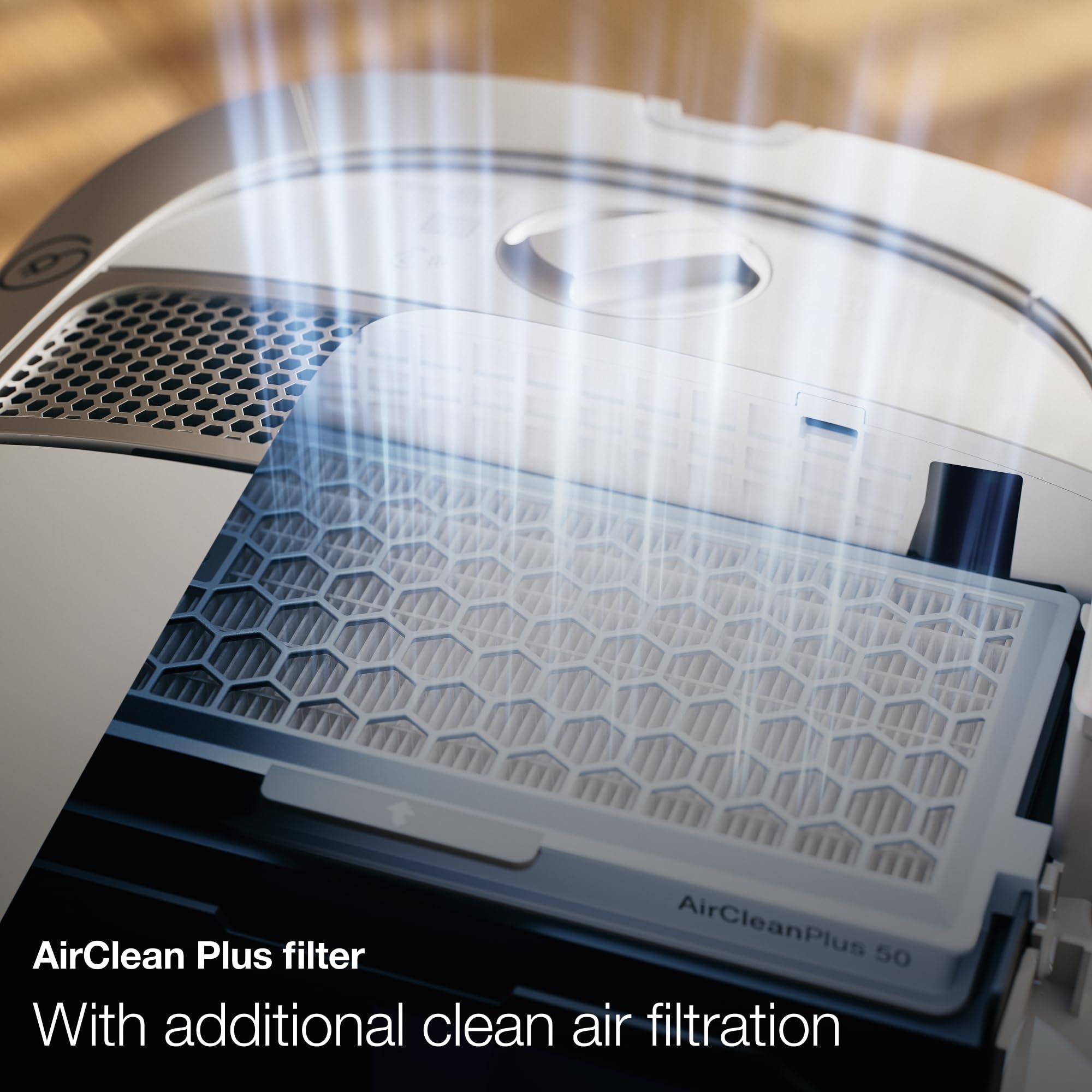 Miele Miele Compact C1 Pure Suction Bagged Canister Vacuum with High Suction Power Designed for Hard Floors and Low-Pile Carpet, in Lotus White